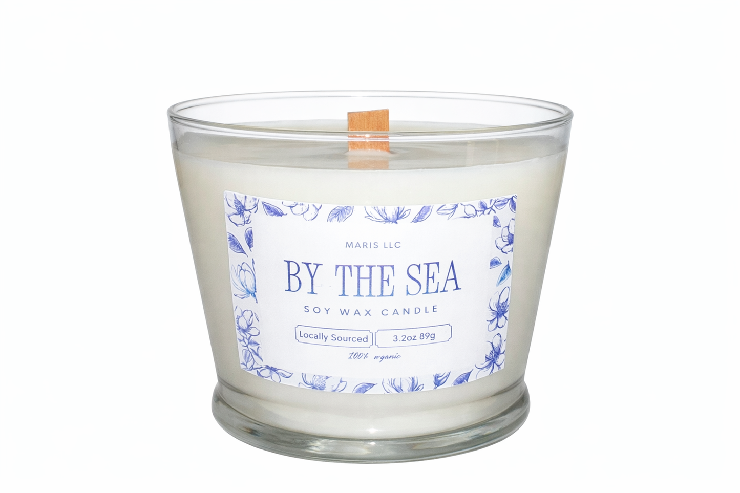 Limited glass candle